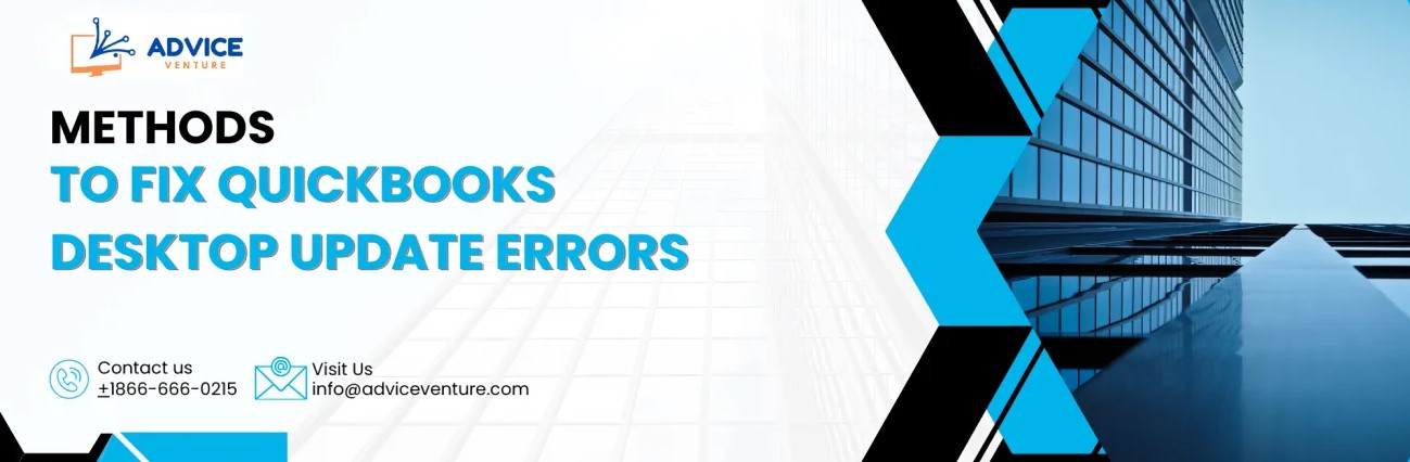 Methods To Fix Quickbooks Desktop Update Errors